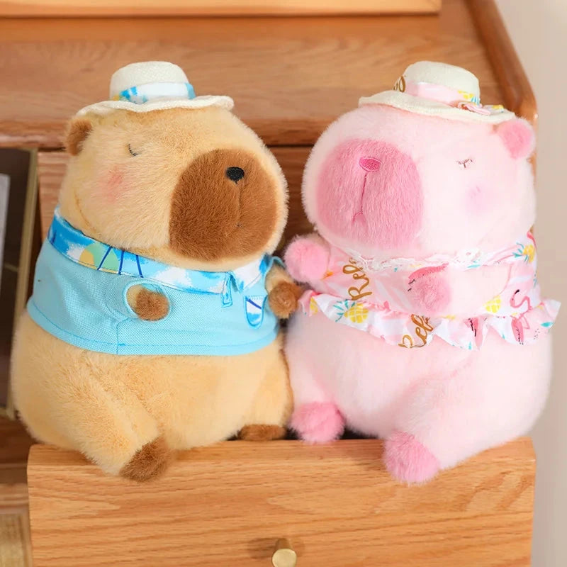 kawaiies-softtoys-plushies-kawaii-plush-Summer Loving Capybara Plush Soft toy 