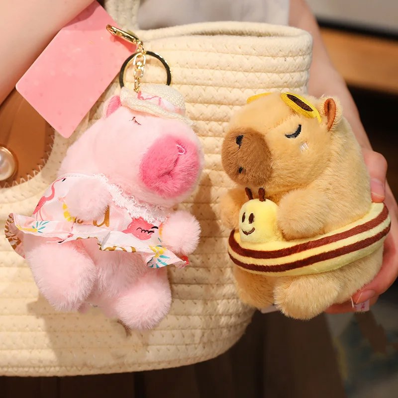 kawaiies-softtoys-plushies-kawaii-plush-Summer Loving Capybara Plush Soft toy 