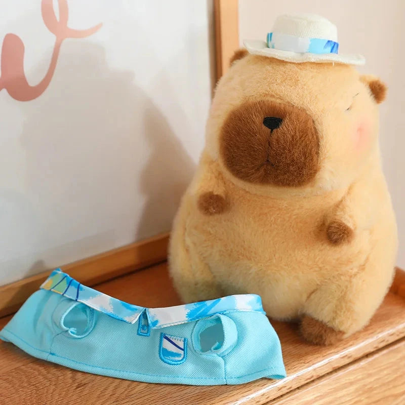 kawaiies-softtoys-plushies-kawaii-plush-Summer Loving Capybara Plush Soft toy 