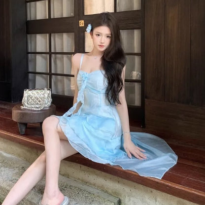 kawaiies-softtoys-plushies-kawaii-plush-Summer Sweet Chic Sleeveless Dress Apparel 