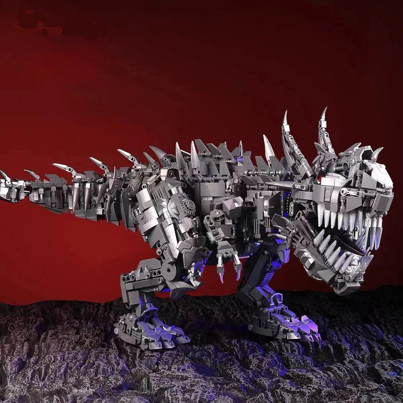 kawaiies-softtoys-plushies-kawaii-plush-Super Mech Colossal Carnotaurus Dinosaur Building Set | NEW Build it 