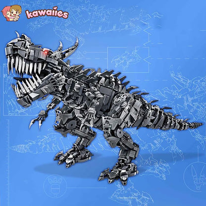 kawaiies-softtoys-plushies-kawaii-plush-Super Mech Colossal Carnotaurus Dinosaur Building Set | NEW Build it 