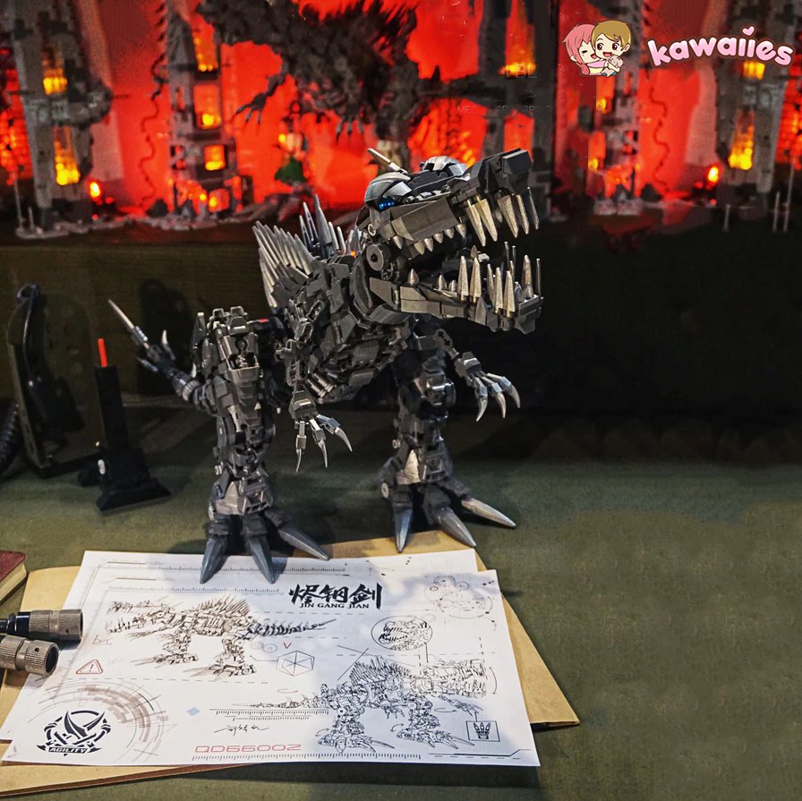 kawaiies-softtoys-plushies-kawaii-plush-Super Mech Colossal Spinosaurus Dinosaur Building Set Build it 