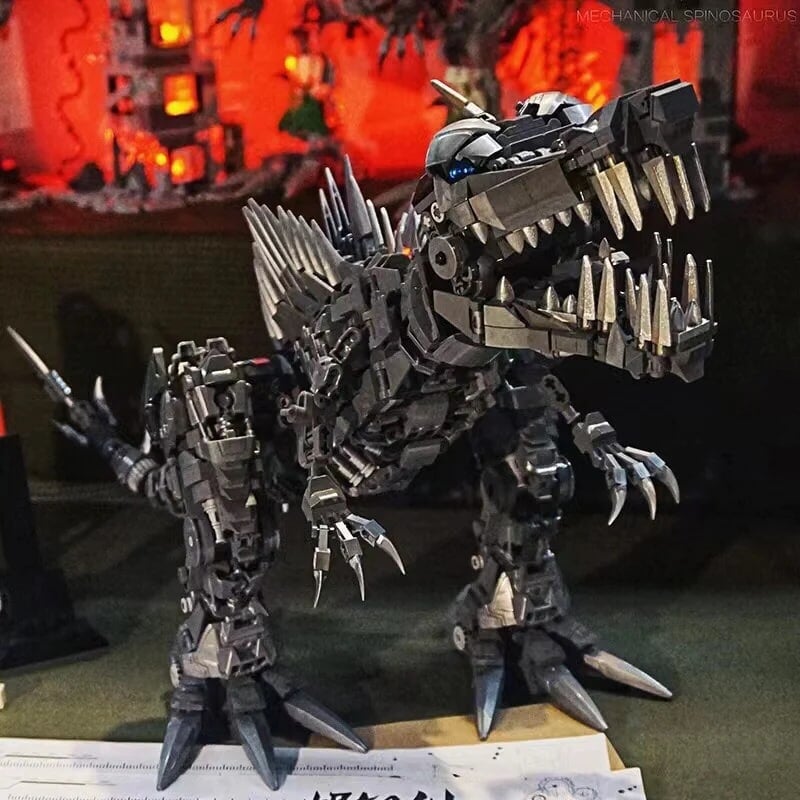 kawaiies-softtoys-plushies-kawaii-plush-Super Mech Colossal Spinosaurus Dinosaur Building Set Build it 