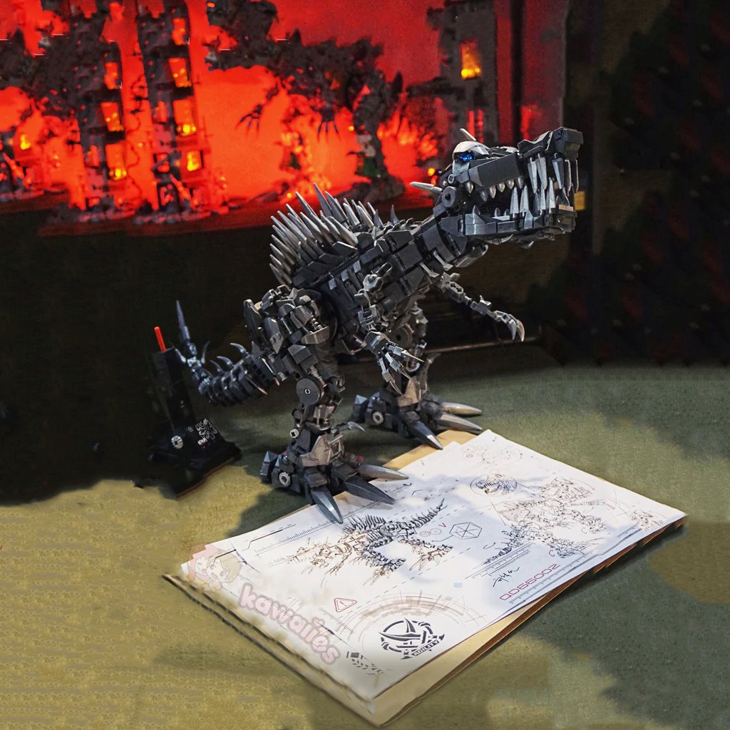 kawaiies-softtoys-plushies-kawaii-plush-Super Mech Colossal Spinosaurus Dinosaur Building Set Build it 