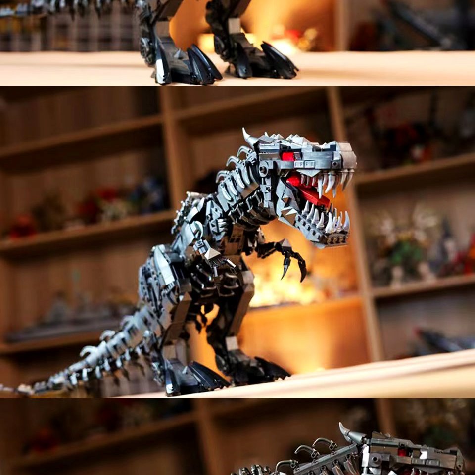 kawaiies-softtoys-plushies-kawaii-plush-Super Mech Colossal T-Rex Dinosaur Building Set Build it 