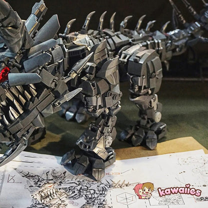 kawaiies-softtoys-plushies-kawaii-plush-Super Mech Colossal Triceratops Dinosaur Building Set Build it 