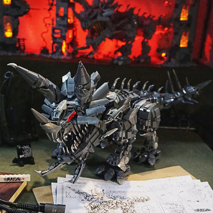 kawaiies-softtoys-plushies-kawaii-plush-Super Mech Colossal Triceratops Dinosaur Building Set Build it 