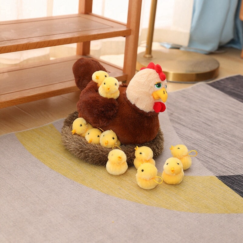 kawaiies-softtoys-plushies-kawaii-plush-Swan and Chicken Family Plushies Soft toy 
