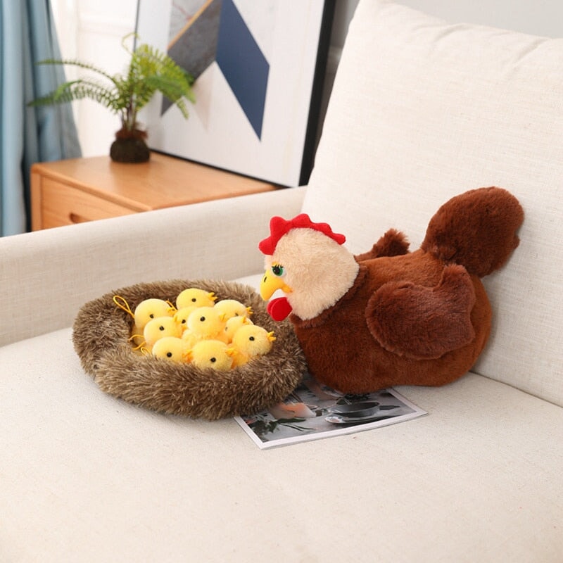 kawaiies-softtoys-plushies-kawaii-plush-Swan and Chicken Family Plushies Soft toy 