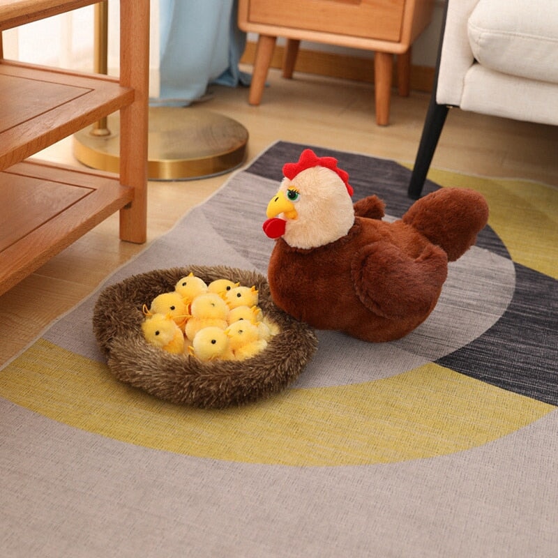 kawaiies-softtoys-plushies-kawaii-plush-Swan and Chicken Family Plushies Soft toy 