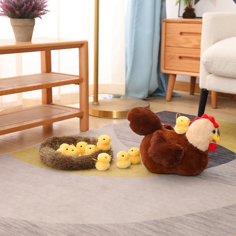 kawaiies-softtoys-plushies-kawaii-plush-Swan and Chicken Family Plushies Soft toy 