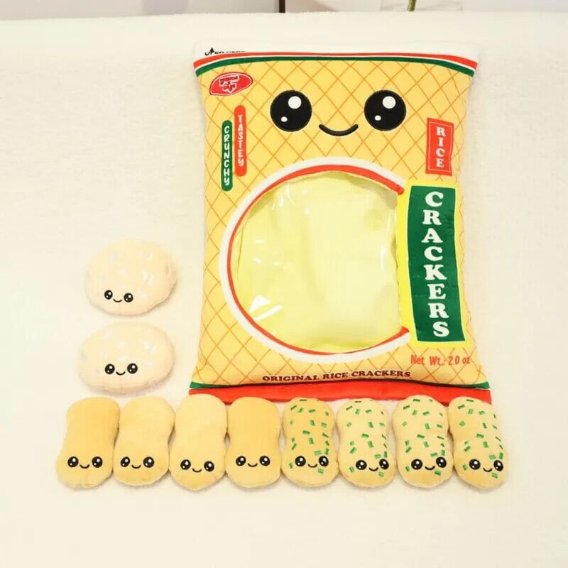 kawaiies-softtoys-plushies-kawaii-plush-Tasty Rice Crackers Candy Bag Plushies Soft toy 