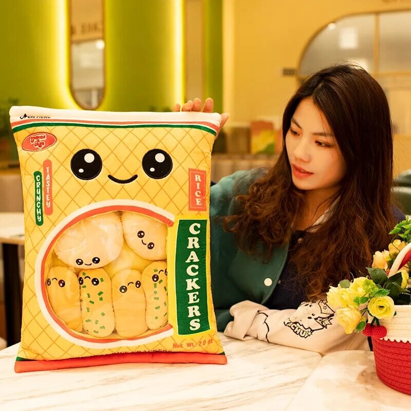 kawaiies-softtoys-plushies-kawaii-plush-Tasty Rice Crackers Candy Bag Plushies Soft toy 