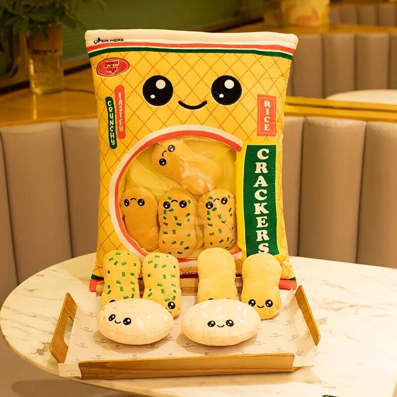 kawaiies-softtoys-plushies-kawaii-plush-Tasty Rice Crackers Candy Bag Plushies Soft toy 
