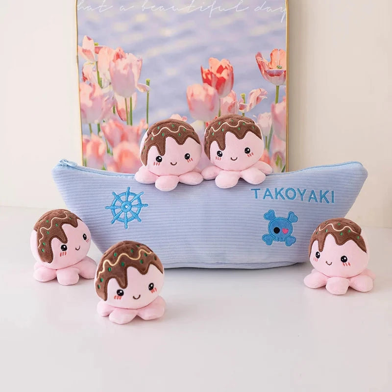 kawaiies-softtoys-plushies-kawaii-plush-Tasty Takoyaki Balls Candy Bag Plushies Soft toy 