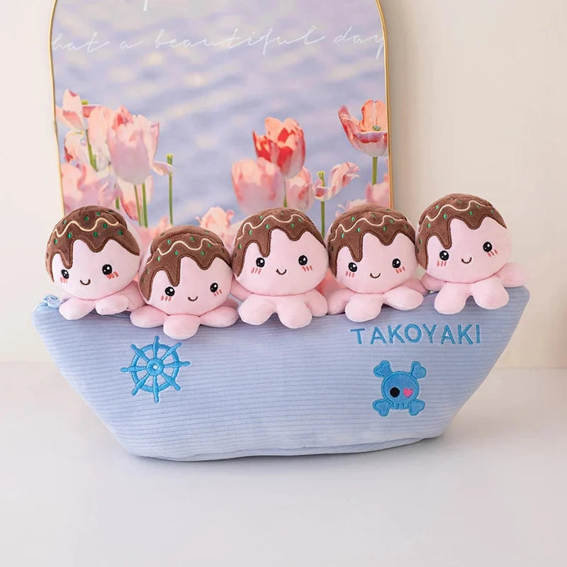 kawaiies-softtoys-plushies-kawaii-plush-Tasty Takoyaki Balls Candy Bag Plushies Soft toy Blue 