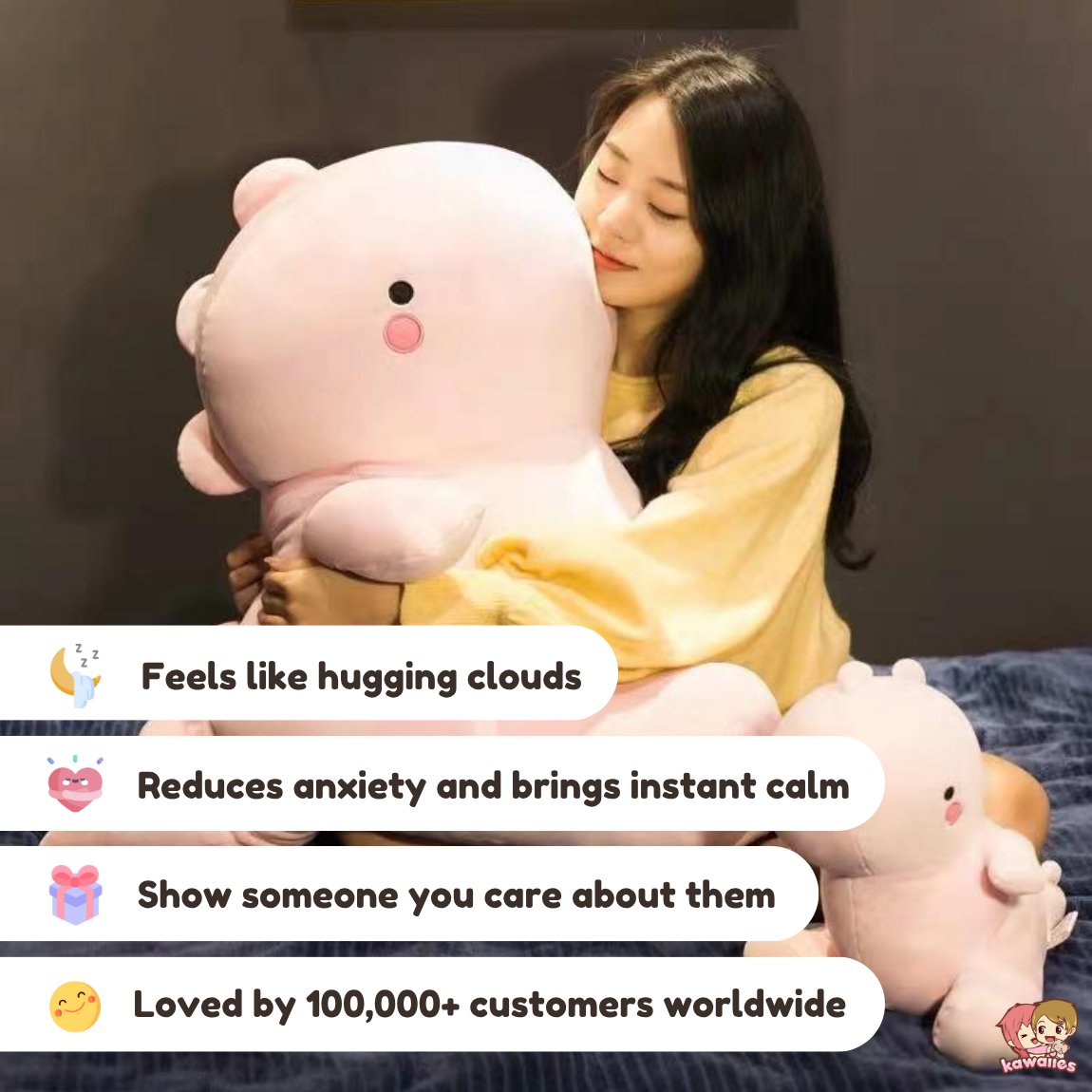 kawaiies-softtoys-plushies-kawaii-plush-Tato & Tate The Dino Lover Kawaii Plushies Soft toy 