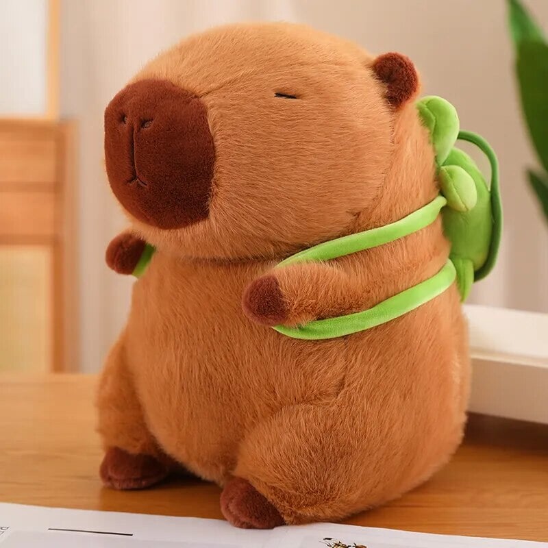 kawaiies-softtoys-plushies-kawaii-plush-The Adorable Capybara Turtle Back Pack Plushies Soft toy 