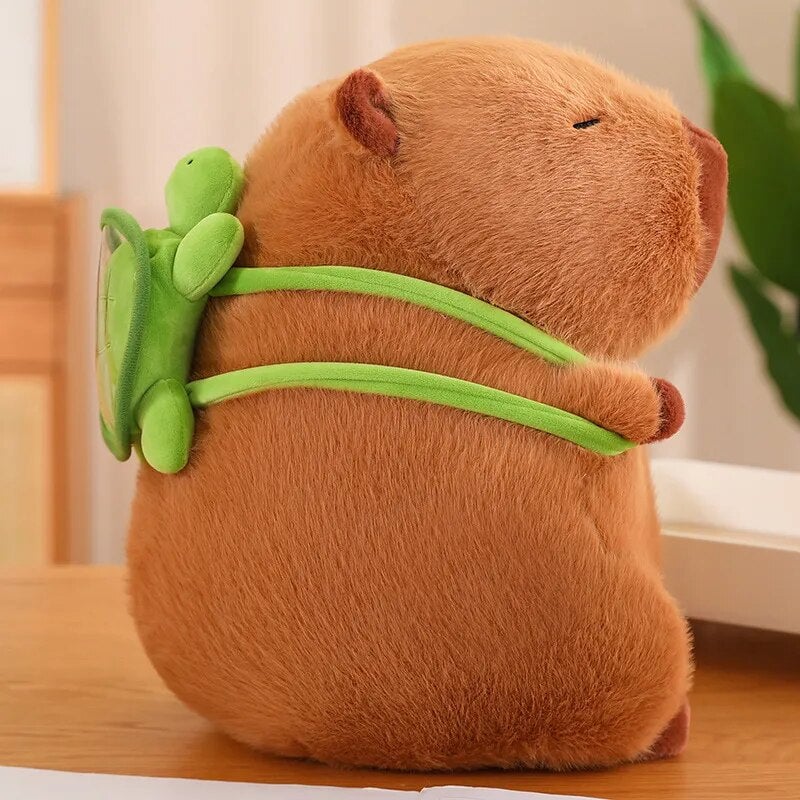 kawaiies-softtoys-plushies-kawaii-plush-The Adorable Capybara Turtle Back Pack Plushies Soft toy 