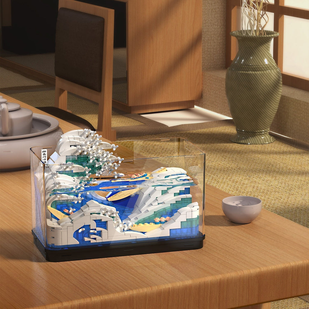 kawaiies-softtoys-plushies-kawaii-plush-The Great Wave off Kanagawa Micro Building Sets | NEW Build it 
