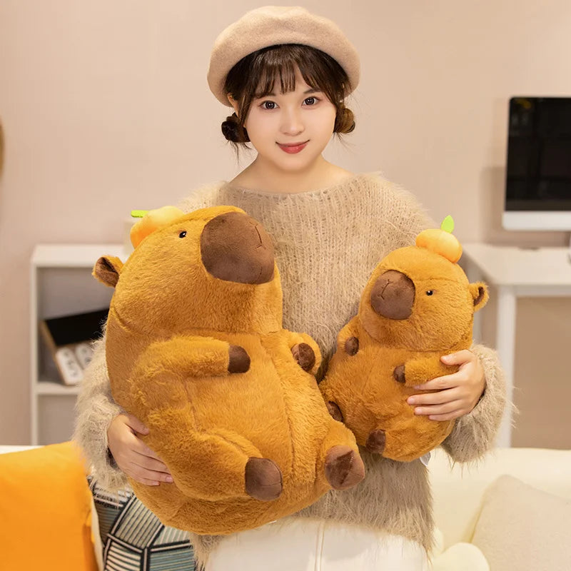 kawaiies-softtoys-plushies-kawaii-plush-The Grumpy Capybara Plushie Soft toy 