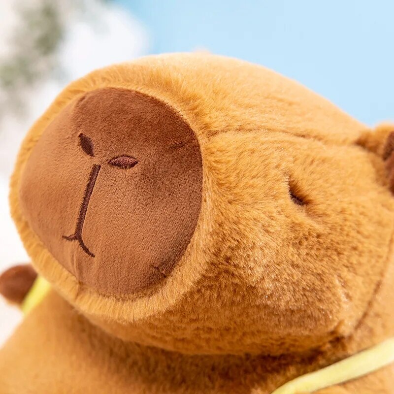 kawaiies-softtoys-plushies-kawaii-plush-The Kawaii Capybara with Mini Avocado Backpack Plushie Soft toy 