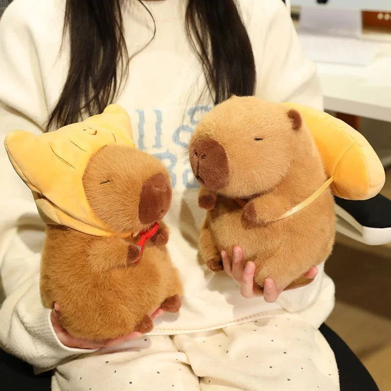 kawaiies-softtoys-plushies-kawaii-plush-Toasted Croissant Capybara Plushies Soft toy 