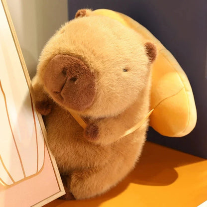 kawaiies-softtoys-plushies-kawaii-plush-Toasted Croissant Capybara Plushies Soft toy 