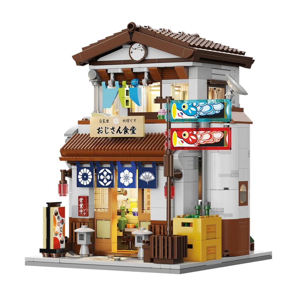 kawaiies-softtoys-plushies-kawaii-plush-Traditional Local Japanese Restaurant LED Building Set Build it 