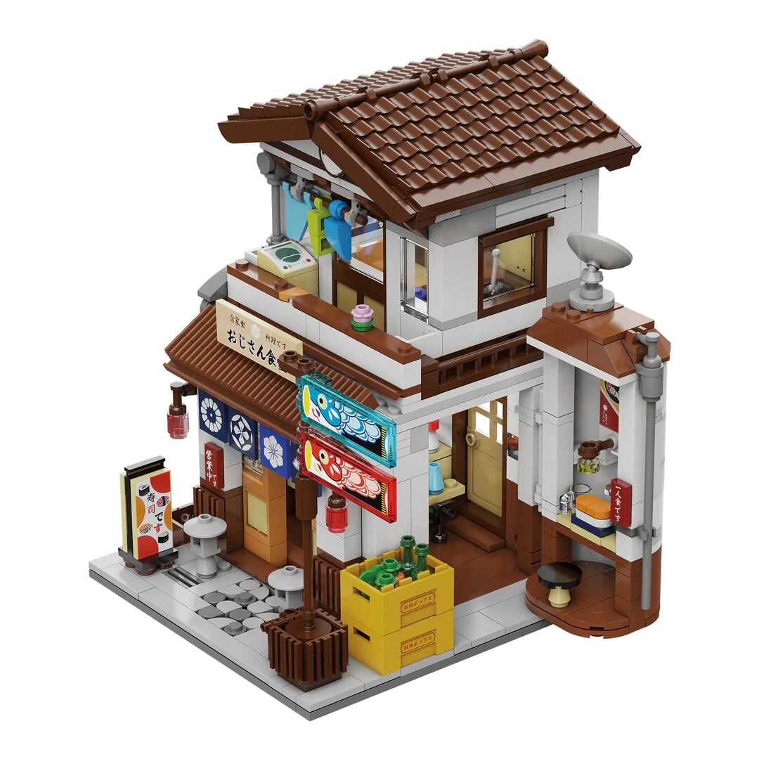 kawaiies-softtoys-plushies-kawaii-plush-Traditional Local Japanese Restaurant LED Building Set Build it 