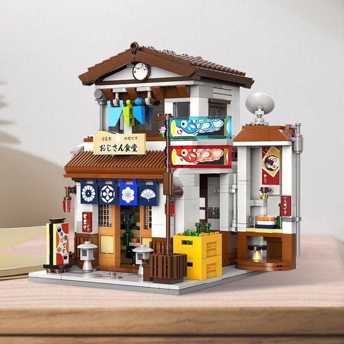 kawaiies-softtoys-plushies-kawaii-plush-Traditional Local Japanese Restaurant LED Building Set Build it 