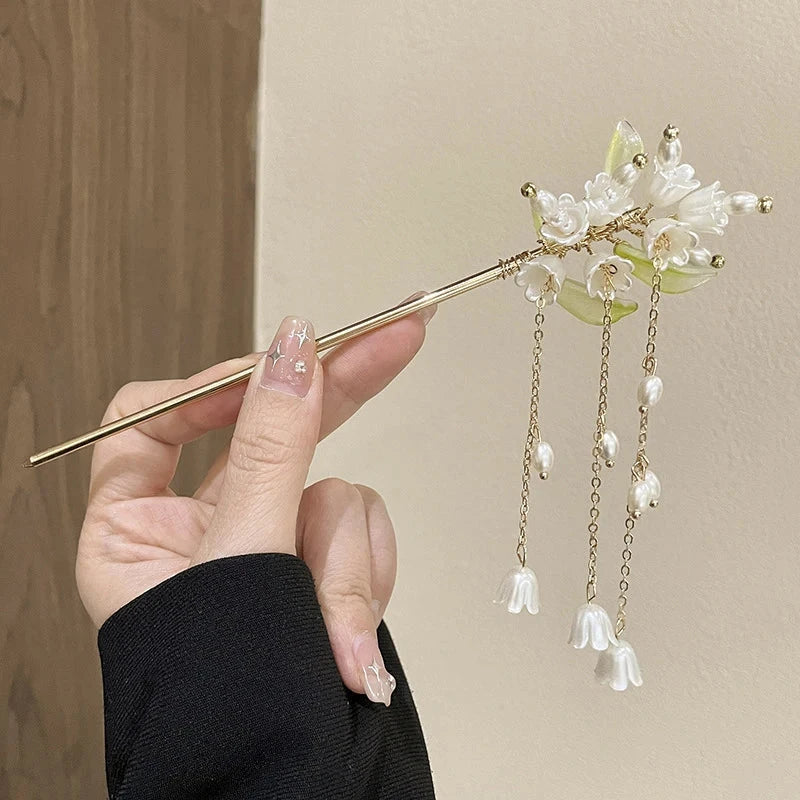 kawaiies-softtoys-plushies-kawaii-plush-Tulip Tassel Chinese Style Hair Pin Accessories 