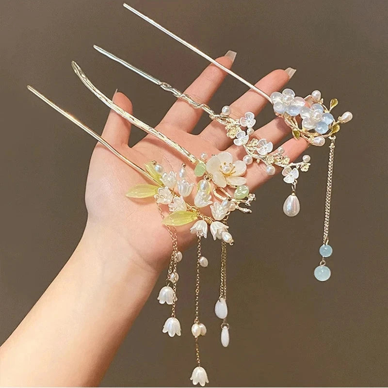 kawaiies-softtoys-plushies-kawaii-plush-Tulip Tassel Chinese Style Hair Pin Accessories 