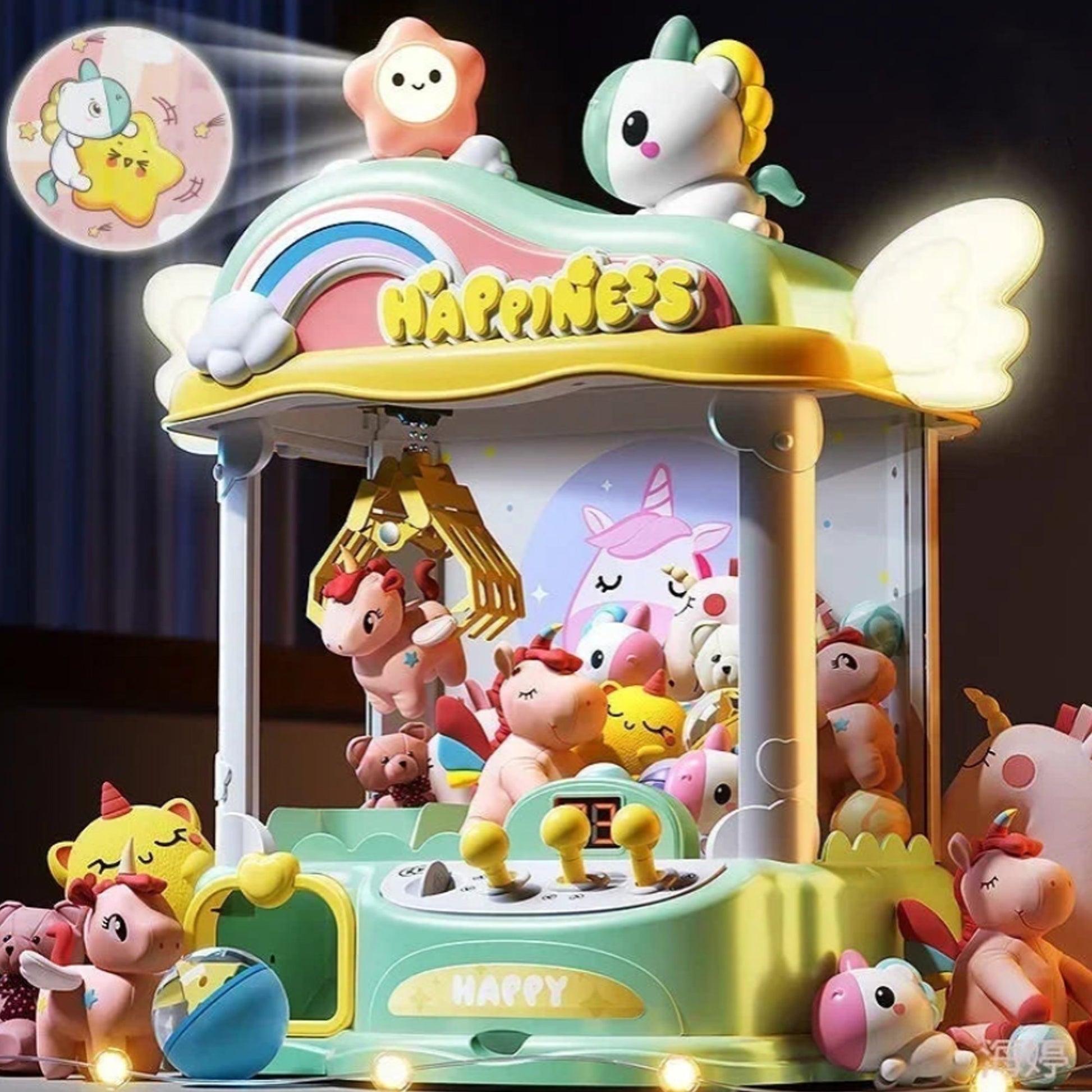 kawaiies-softtoys-plushies-kawaii-plush-Unicorn Dream Advanced Mini Claw Machine Toy Toys 