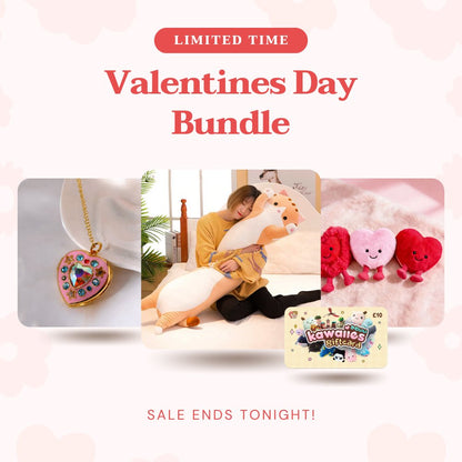kawaiies-softtoys-plushies-kawaii-plush-Valentines Long Snuggle Buddy Bundle 