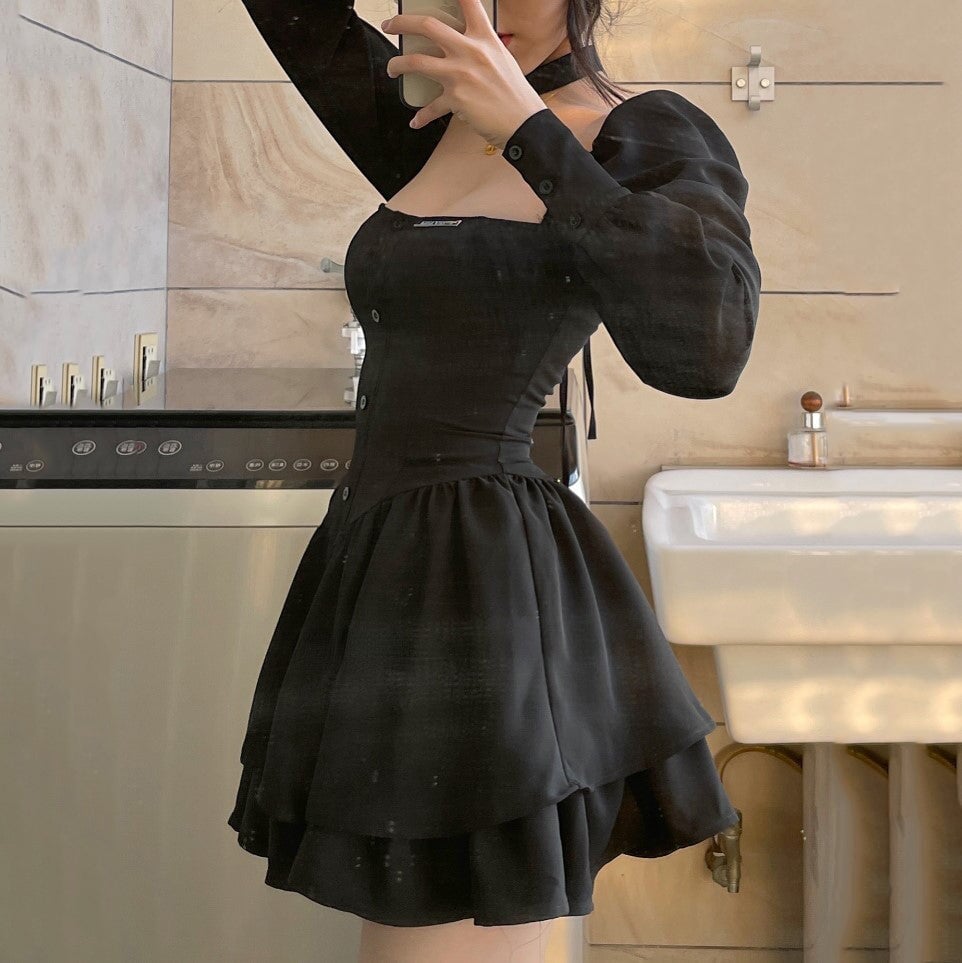 kawaiies-softtoys-plushies-kawaii-plush-Vintage Bodice Mini Dress Apparel 