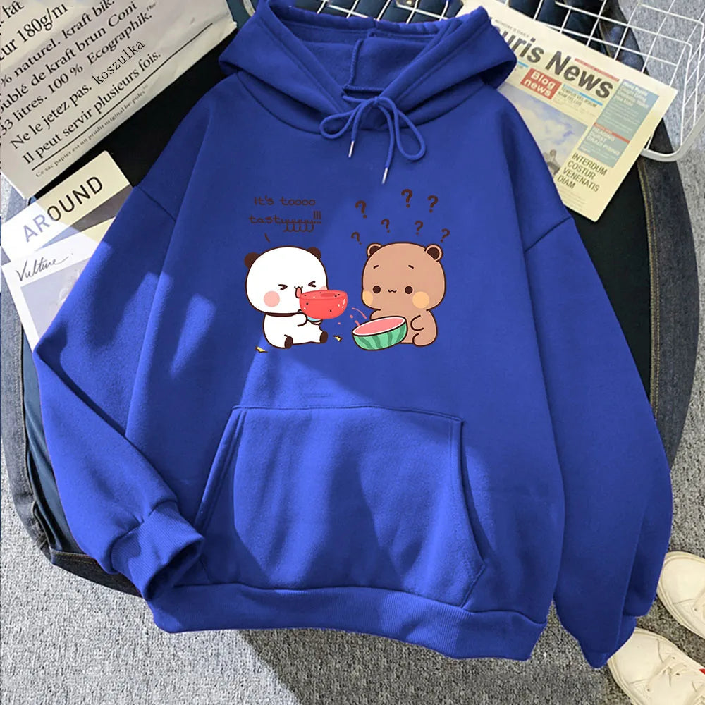 kawaiies-softtoys-plushies-kawaii-plush-Watermelon Bears Part-Cotton Hoodie Hoodies 