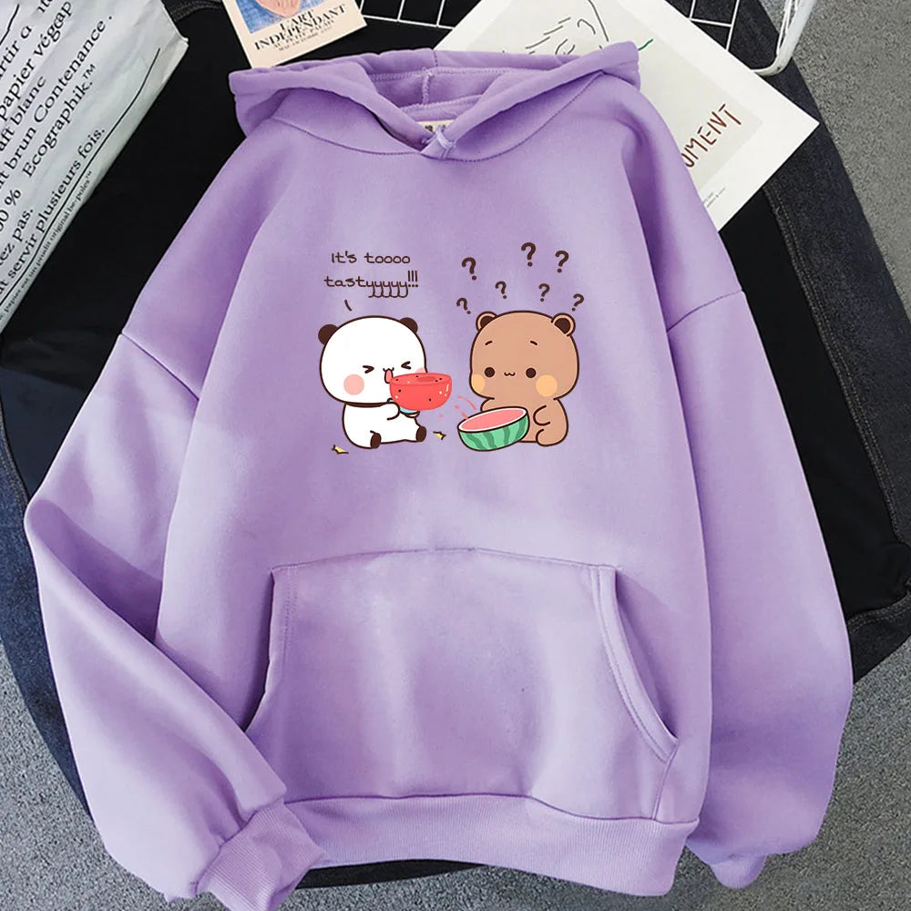 kawaiies-softtoys-plushies-kawaii-plush-Watermelon Bears Part-Cotton Hoodie Hoodies 