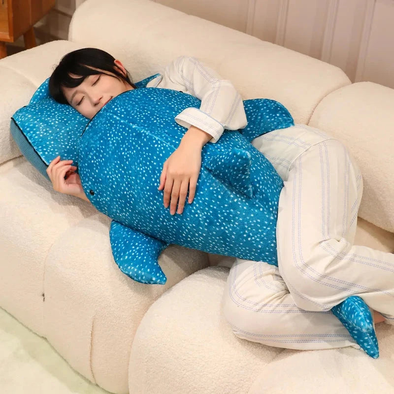 kawaiies-softtoys-plushies-kawaii-plush-Whalo the Gentle Giant Whale Shark Plushie Soft toy 80cm 