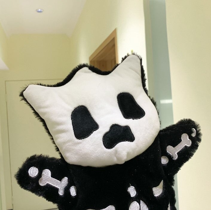 kawaiies-softtoys-plushies-kawaii-plush-Whisper the Mini Skeleton Plush Backpack Bags 