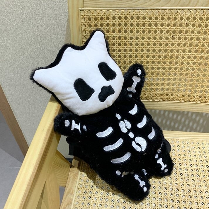 kawaiies-softtoys-plushies-kawaii-plush-Whisper the Mini Skeleton Plush Backpack Bags 