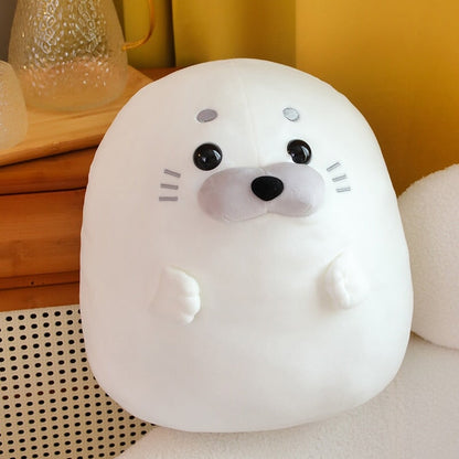kawaiies-softtoys-plushies-kawaii-plush-White Blue Baby Seal Plushies | NEW Soft toy 