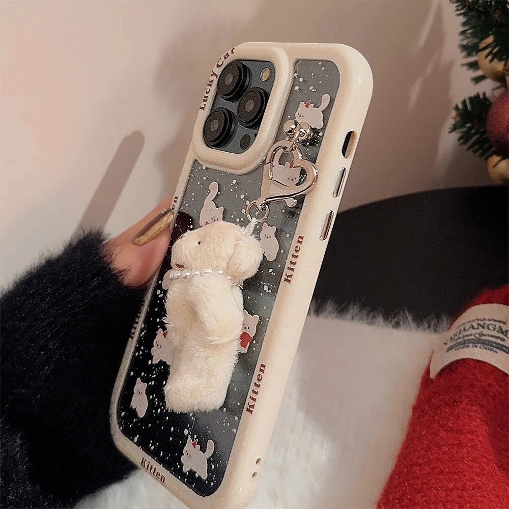 kawaiies-softtoys-plushies-kawaii-plush-Winter Snow Pearl Bear iPhone Case with Charm Accessories 