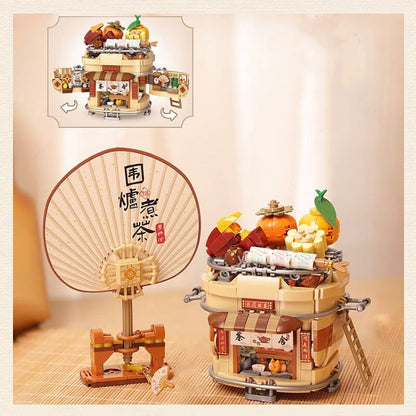 kawaiies-softtoys-plushies-kawaii-plush-Wonders of Asia Teatime Nano Building Set | NEW Build it 