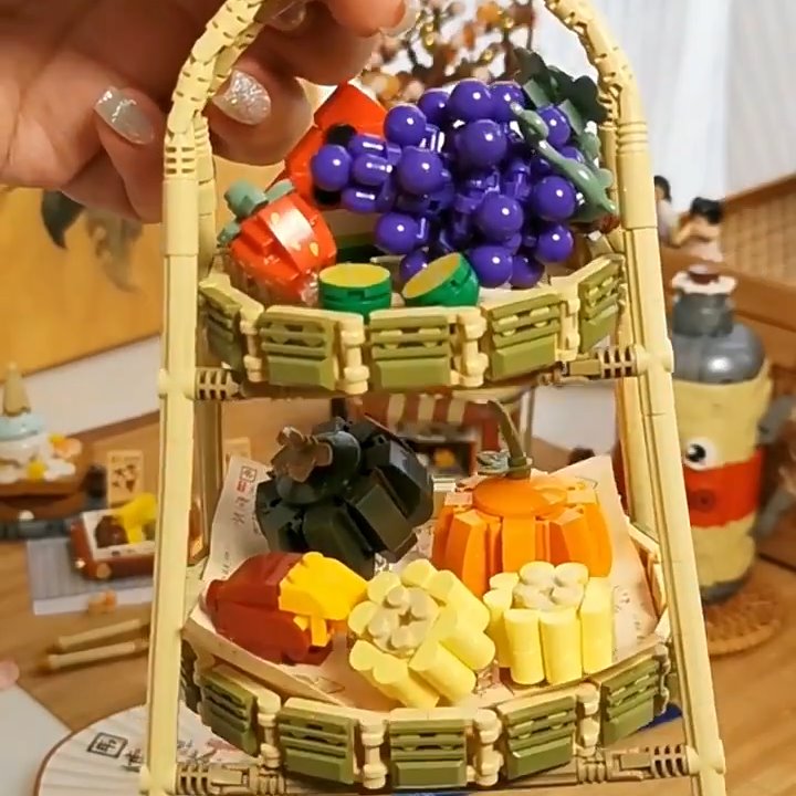 kawaiies-softtoys-plushies-kawaii-plush-Wonders of Asia Teatime Nano Building Set | NEW Build it 