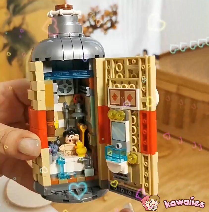 kawaiies-softtoys-plushies-kawaii-plush-Wonders of Asia Teatime Nano Building Set | NEW Build it 