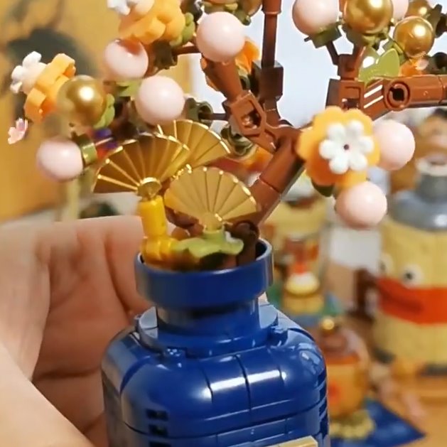 kawaiies-softtoys-plushies-kawaii-plush-Wonders of Asia Teatime Nano Building Set | NEW Build it 