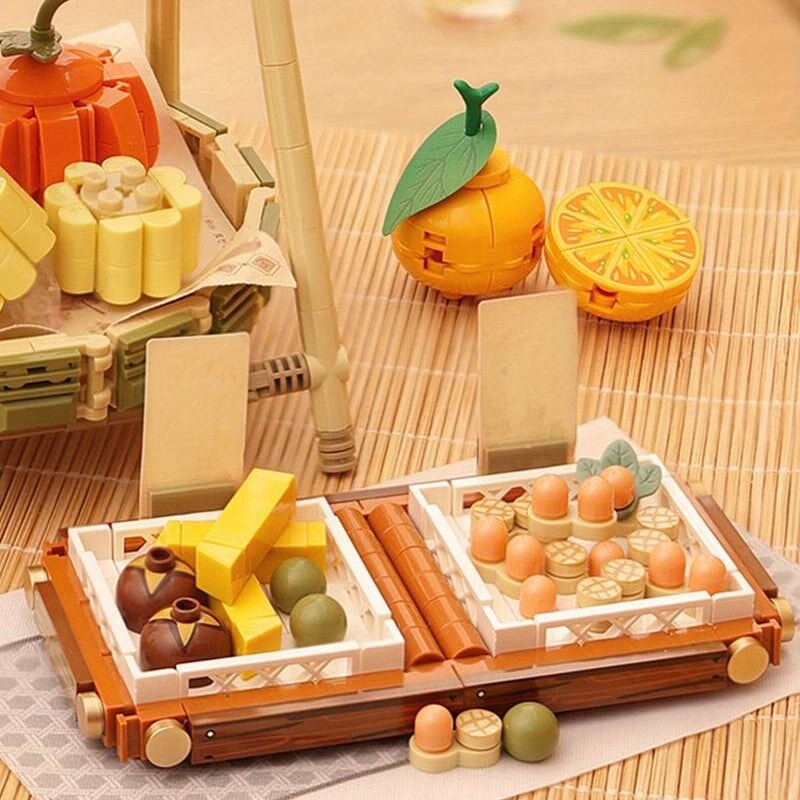 kawaiies-softtoys-plushies-kawaii-plush-Wonders of Asia Teatime Nano Building Set | NEW Build it 