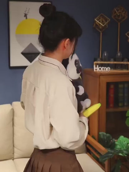 Carys the Cute Colobus Monkey Plushie